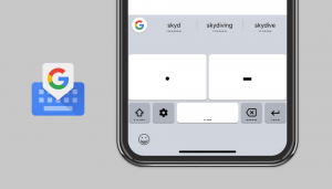 Gboard Google Morse Code