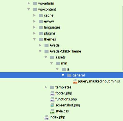Estrutura de pastas WordPress