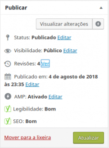 Publicar Yoast SEO