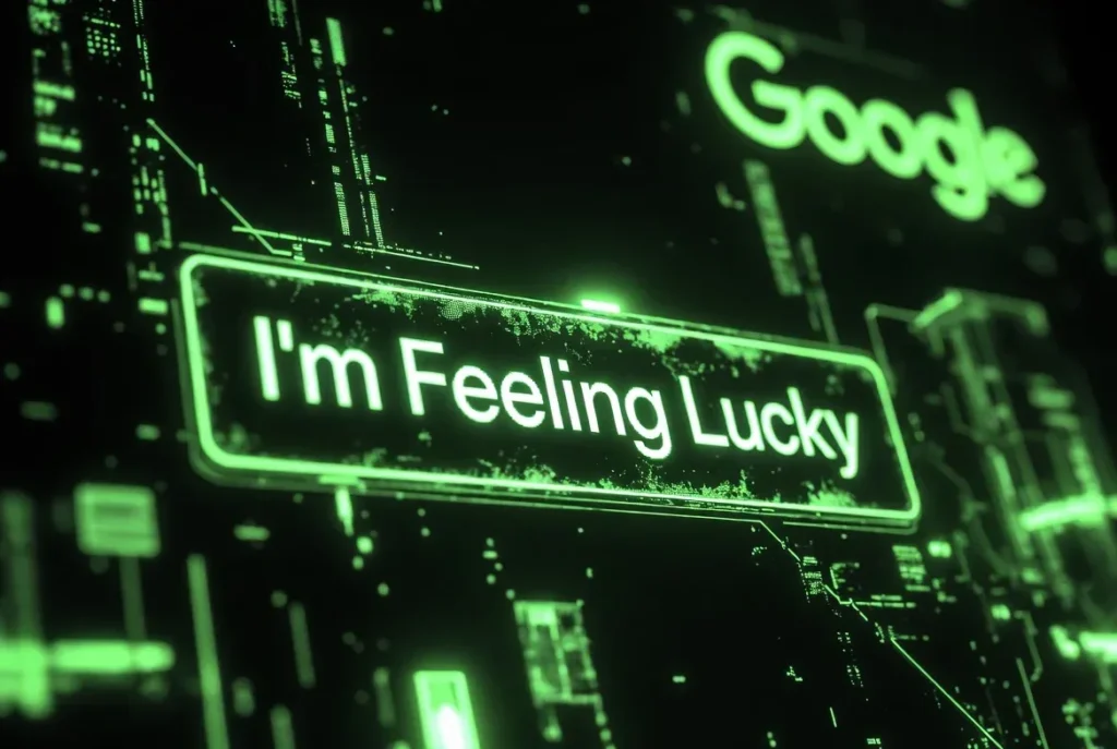 Ferramenta “Estou Com Sorte” do Google Google Estou com sorte